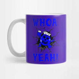 Ghoul Aid - Whoa Yeah! Crimson Ghost Mashup Blue Mug